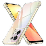 Husa pentru OPPO Reno8, Techsuit Shockproof Clear Silicone, transparenta