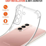 Husa pentru Samsung Galaxy Note 10 Plus, Techsuit Shockproof Clear Silicone, transparenta
