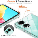 Husa pentru OPPO A38, Techsuit Shockproof Clear Silicone, transparenta