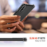 Husa pentru Huawei Nova 5T, Techsuit Shockproof Clear Silicone, transparenta