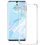 Husa pentru Huawei P30 Pro, Techsuit Shockproof Clear Silicone, transparenta