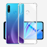 Husa pentru Huawei P30 Lite, Techsuit Shockproof Clear Silicone, transparenta
