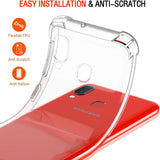 Husa pentru Samsung Galaxy A20e, Techsuit Shockproof Clear Silicone, transparenta