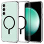 Husa pentru Samsung Galaxy S23 FE, Spigen Ultra Hybrid MagSafe OneTap Ring (ACS06374), transparenta