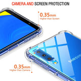 Husa pentru Samsung Galaxy A7 2018, Techsuit Shockproof Clear Silicone, transparenta