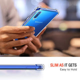 Husa pentru Samsung Galaxy A7 2018, Techsuit Shockproof Clear Silicone, transparenta