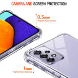 Husa pentru Samsung Galaxy A52 5G, Techsuit Shockproof Clear Silicone, transparenta