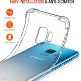 Husa pentru Samsung Galaxy S9, Techsuit Shockproof Clear Silicone, transparenta