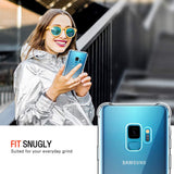 Husa pentru Samsung Galaxy S9, Techsuit Shockproof Clear Silicone, transparenta