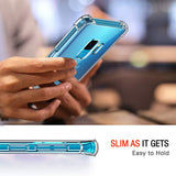 Husa pentru Samsung Galaxy S9, Techsuit Shockproof Clear Silicone, transparenta