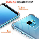 Husa pentru Samsung Galaxy S9, Techsuit Shockproof Clear Silicone, transparenta