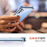 Husa pentru Samsung Galaxy A32 4G, Techsuit Shockproof Clear Silicone, transparenta