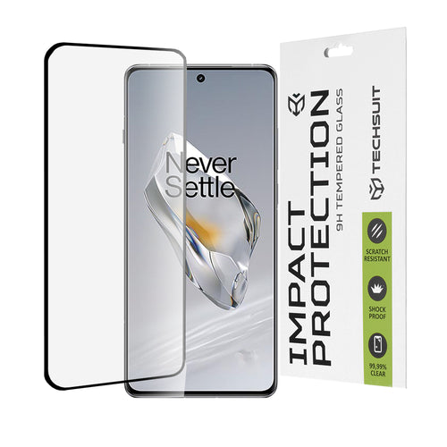 Folie de protectie pentru OnePlus 12, Techsuit 111D Full Cover / Full Glue Glass / 3D Curved Screen