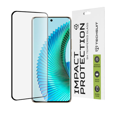 Folie de protectie pentru Honor Magic6 Lite, Techsuit 111D Full Cover / Full Glue Glass / 3D Curved Screen