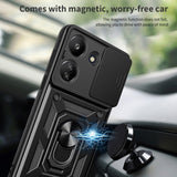 Husa pentru Xiaomi Redmi 13C 4G, Techsuit CamShield Series, albastru