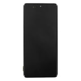 Samsung Original Display Touchscreen + Frame (13613), Samsung Galaxy A71 (SM-A715F), Service Pack GH82-22152A, Negru