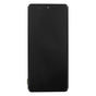 Samsung Original Display Touchscreen + Frame (13613), Samsung Galaxy A71 (SM-A715F), Service Pack GH82-22152A, Negru