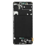 Samsung Original Display Touchscreen + Frame (13613), Samsung Galaxy A71 (SM-A715F), Service Pack GH82-22152A, Negru