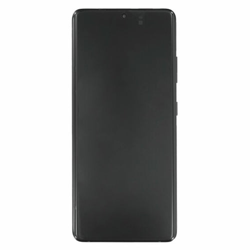 Samsung Original Display + Frame (16308), Samsung Galaxy S21 Ultra 5G (SM-G998B), No Camera, GH82-26035A, Phantom Negru