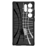 Husa pentru Samsung Galaxy S24 Ultra, Spigen Rugged Armor (ACS07286), negru
