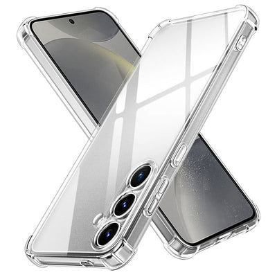 Husa pentru Samsung Galaxy S24, Techsuit Shockproof Clear Silicone, transparenta