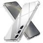 Husa pentru Samsung Galaxy S24, Techsuit Shockproof Clear Silicone, transparenta