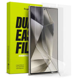 Folie de protectie pentru Samsung Galaxy S24 Ultra, Ringke Dual Easy Full (2 pack)