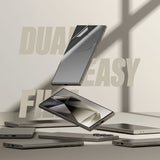 Folie de protectie pentru Samsung Galaxy S24 Ultra, Ringke Dual Easy Full (2 pack)