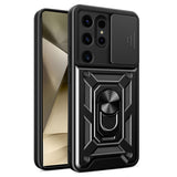 Husa pentru Samsung Galaxy S24 Ultra, Techsuit CamShield Series, albastru