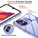 Husa pentru Xiaomi Redmi Note 11 Pro 4G, Techsuit Shockproof Clear Silicone, transparenta