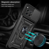 Husa pentru OnePlus 12, Techsuit CamShield Series, albastru