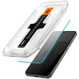 Folie de protectie pentru Samsung Galaxy S24, Spigen (2 pack) Glas.tR EZ-FIT (AGL07440)