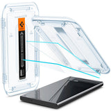 Folie de protectie pentru Samsung Galaxy S24 Ultra, Spigen (2 pack) Glas.tR EZ-FIT (AGL07495)