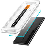 Folie de protectie pentru Samsung Galaxy S24 Ultra, Spigen (2 pack) Glas.tR EZ-FIT (AGL07495)