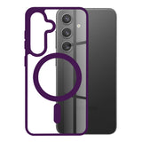 Husa pentru Samsung Galaxy S24, Techsuit MagSafe Pro, albastru