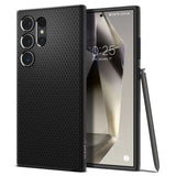 Husa pentru Samsung Galaxy S24 Ultra, Spigen Liquid Air (ACS07287), negru
