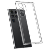 Husa pentru Samsung Galaxy S24 Ultra, Spigen Ultra Hybrid (ACS07292), transparenta