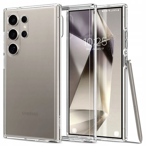 Husa pentru Samsung Galaxy S24 Ultra, Spigen Ultra Hybrid (ACS07292), transparenta