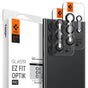 Folie de protectie pentru Samsung Galaxy S24 Ultra, Spigen (2 pack) Optik.tR EZ Fit Pro Camera Glass (AGL07425)