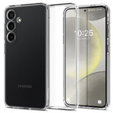 Husa pentru Samsung Galaxy S24, Spigen Liquid Crystal (ACS07343), transparenta