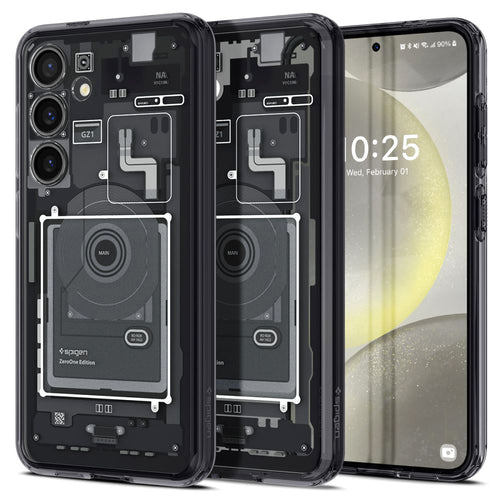 Husa pentru Samsung Galaxy S24, Spigen Ultra Hybrid Zero One (ACS07350), negru