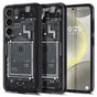 Husa pentru Samsung Galaxy S24, Spigen Ultra Hybrid Zero One (ACS07350), negru