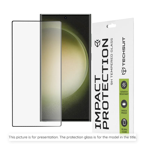 Folie telefon pentru Realme 16 5G, Techsuit 111D Full Cover Full Glue Glass, Neagră