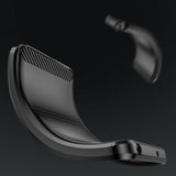 Husa pentru Samsung Galaxy Xcover7, Techsuit Carbon Silicone, albastru