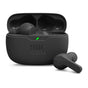 Casti wireless JBL (Wave Beam), TWS, Microfon, Deep Bas Sunet, IP54, negru