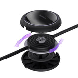 Cablu Baseus de date Free2Draw Mini (P10364500111-00), Type-C to Type-C, 100W, 1m, Retractabil, negru