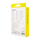 Cablu Baseus de date Free2Draw Mini (P10364500111-00), Type-C to Type-C, 100W, 1m, Retractabil, negru