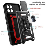 Husa pentru Honor X8b, Techsuit CamShield Series, albastru