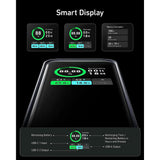 Baterie Externa Anker Prime (A1336011), 2x USB-C, USB, pentru Phone, Tablet, MacBook, Afisaj Digital, 20000mAh, 200W