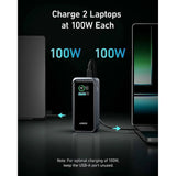 Baterie Externa Anker Prime (A1336011), 2x USB-C, USB, pentru Phone, Tablet, MacBook, Afisaj Digital, 20000mAh, 200W